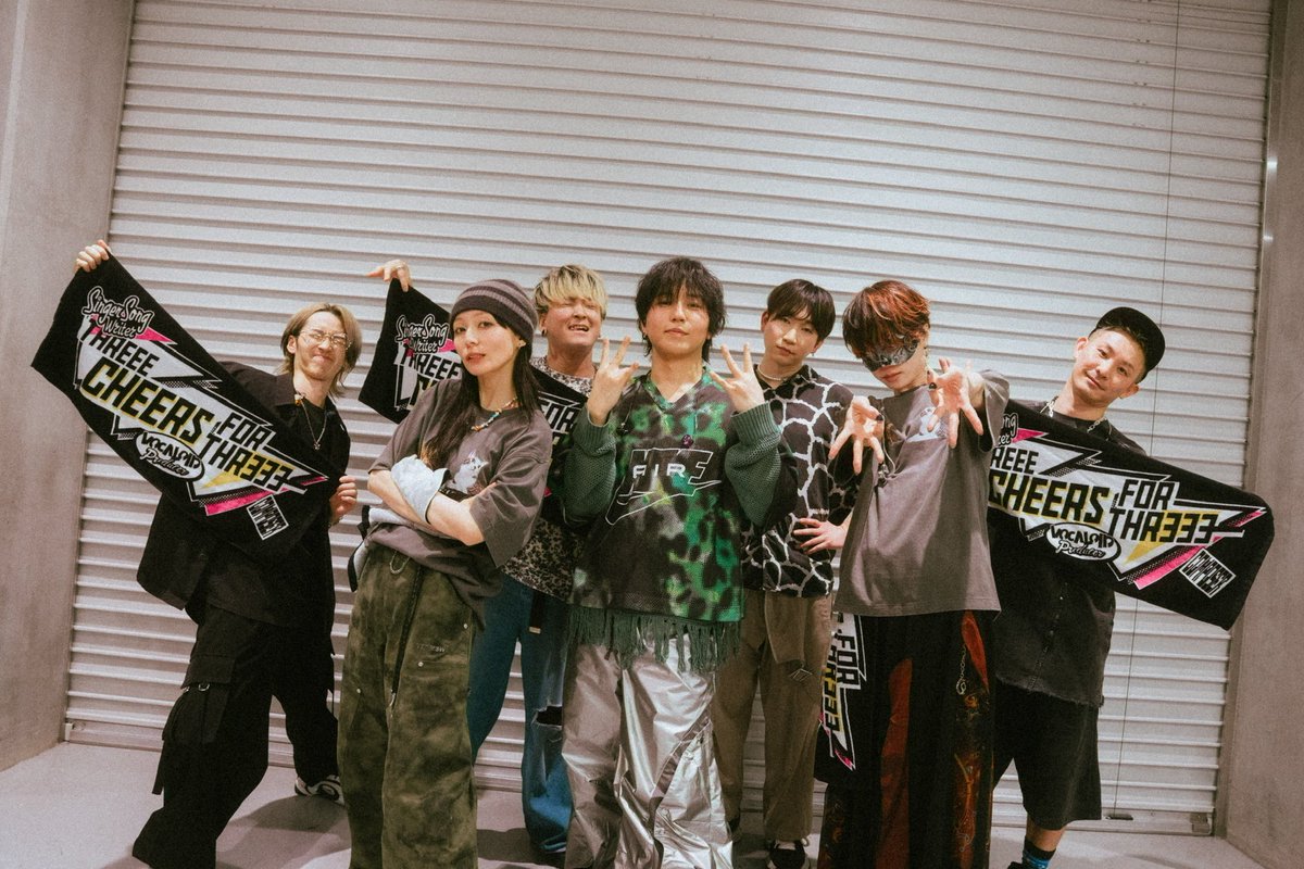 すりぃ」 「THREEE CHEERS FOR THREEE vol.3」 KT Zepp Yokohama