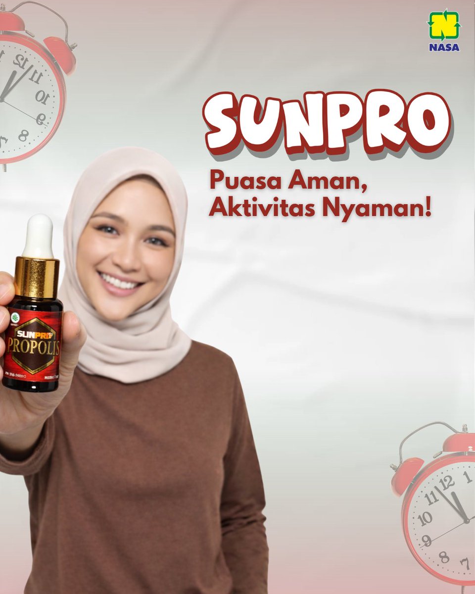 ptnasa's tweet image. Dengan rutinitas sederhana dan cara konsumsi yang praktis, SUNPRO bisa jadi teman sahur yang membantu kamu tetap siap beraktivitas sepanjang hari 💧✨

#SUNPRO #TemanPuasa #PuasaNyaman #RutinitasSehat #SahurSehat
