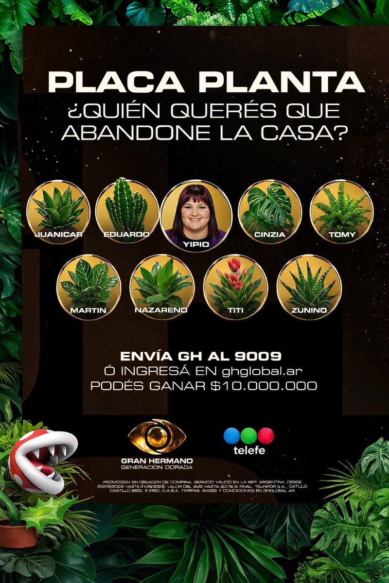 Gabopicon's tweet image. No me parece que #Yipio sea planta, los demás si no me asombran pero honestamente quien debe irse es Tomy. #granhermano ⁦@granhermano⁩