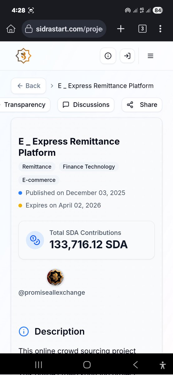 sidrastart.com/project/1c3966… Tick-tock. 27 days to go! 🗓️
​E EXPRESS REMITTANCE MFB is almost here. We’re redefining speed, security, and accessibility in finance. Whether it’s local savings or global remittances, we’ve got you covered.
​The countdown is ON. Are you in? 🤝