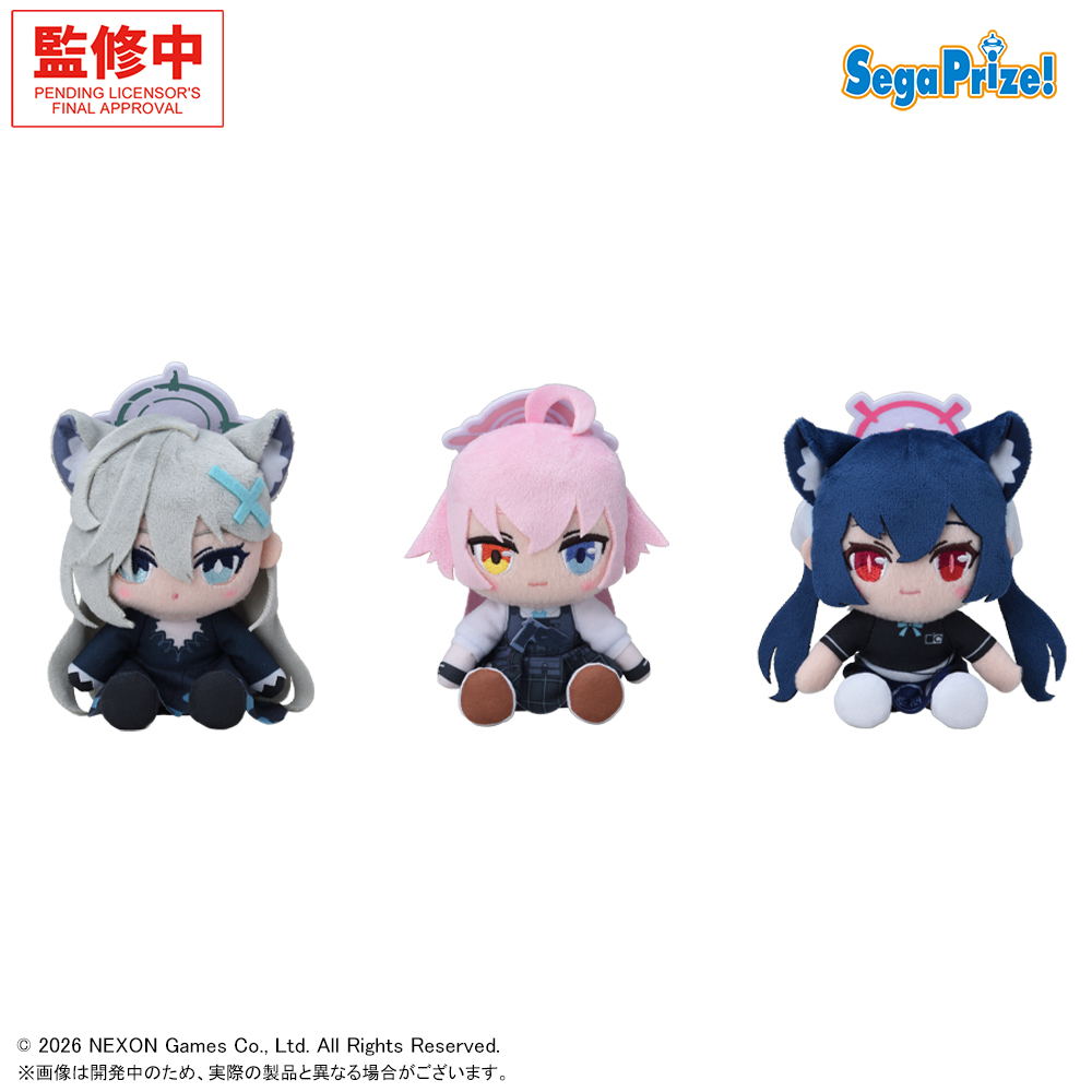 【2026 セガプライズ 新作速報】
『ブルーアーカイブ』のアイテムが続々 #セガプライズ から登場！
新たなミニぬいぐるみが今夏より連続登場します✨

🔷ミニぬいぐるみVol.10~11
￣￣￣￣￣￣￣￣￣￣￣￣￣￣
続報をお楽しみに！

#ブルアカ