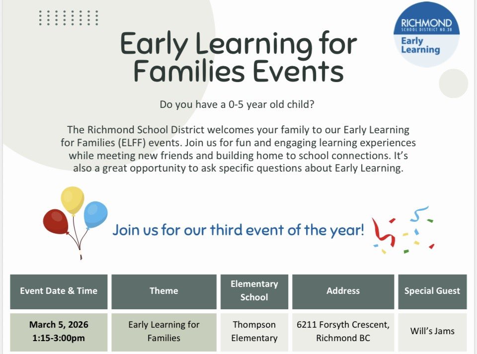 Richmond School District Early Learning tweet media