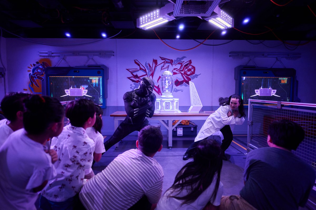 Marvel WEB Workshop aboard the Disney Adventure ship.