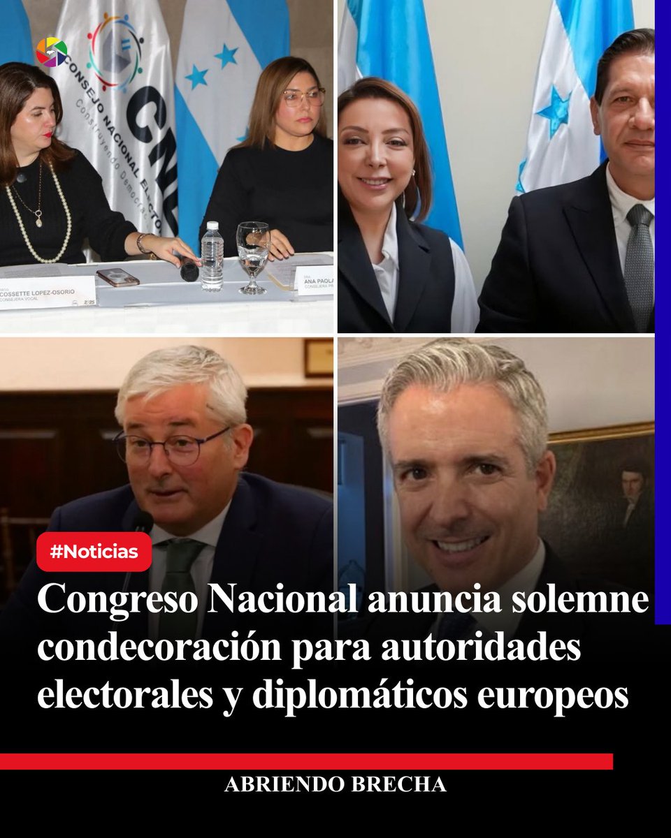 #ABNoticias Congreso Nacional anuncia solemne condecoración para autoridades electorales y diplomáticos europeos #AbriendoBrecha  

abriendobrecha.tv/nacionales/con…