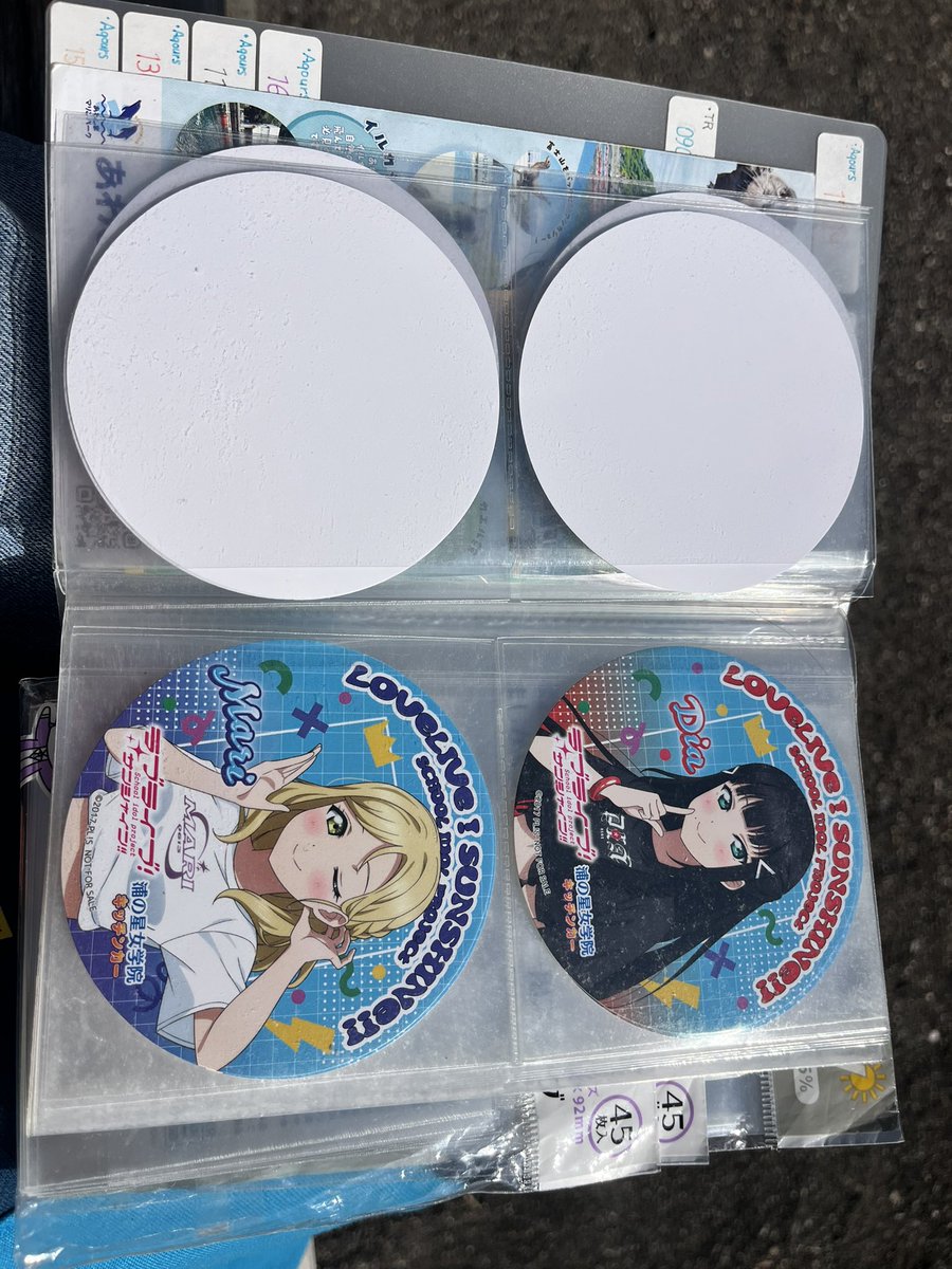 今日も浦の星女学院キッチンカーに来ましたw 今日引き当てたAqoursの