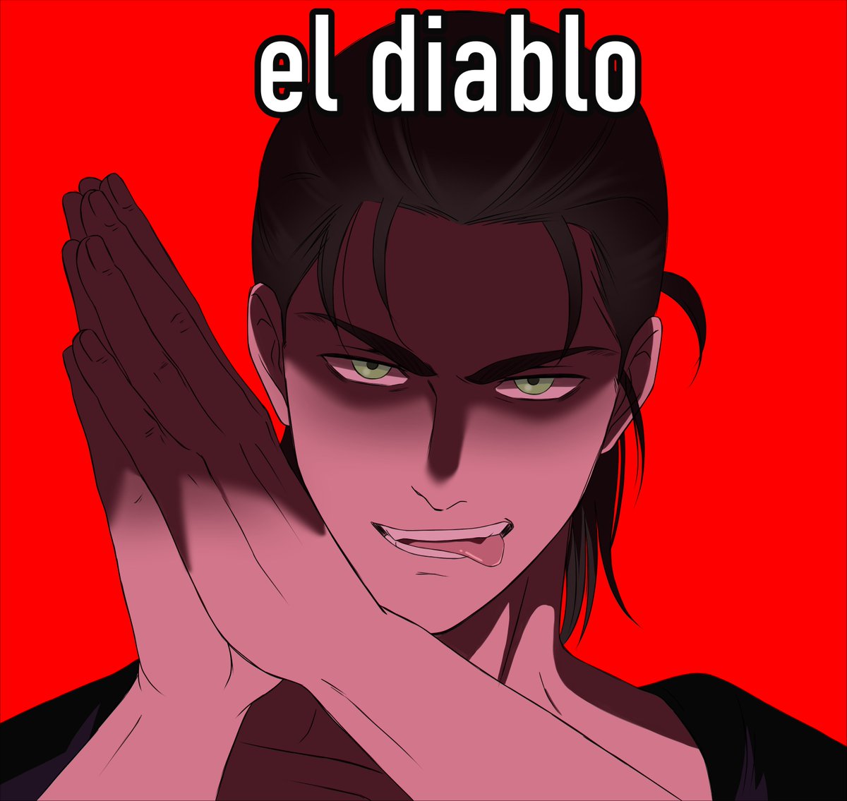 eren when levi is just existing 
(freaky sonic meme)