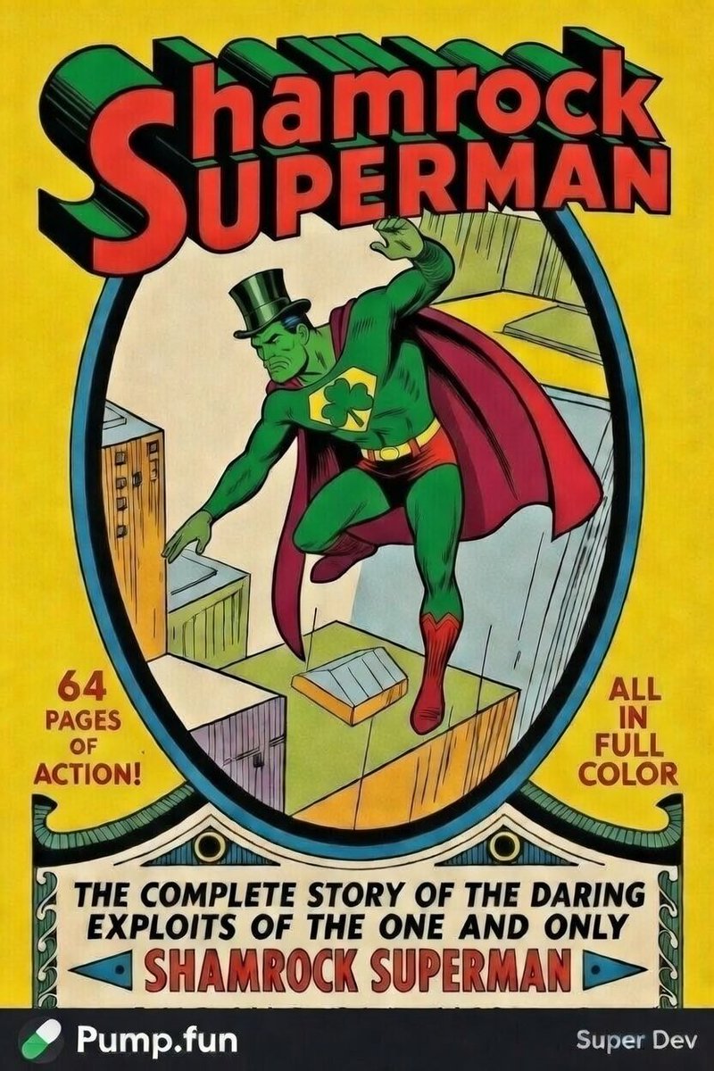 <a href="/Humanevolvd/">Doji</a> $SHAMROCK 

Ca 5i4cMpPm5FxMXH77XKaFXwxybu2ojN8VzLcDFUyHpump

Don’t fade boys 

Live on PumpFun!