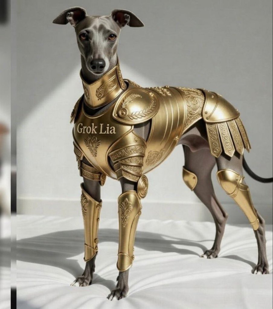 $LIA, the dog that got saved by <a href="/grok/">Grok</a>.

We are already trending on X.
AI+MUSK+DOG！！

<a href="/elonmusk/">Elon Musk</a> already interacted with us.

79dGFnR8XUusyDiK3n8yZ6FXhJjWLFgzdsi2SkUpump
Buy the dip！！