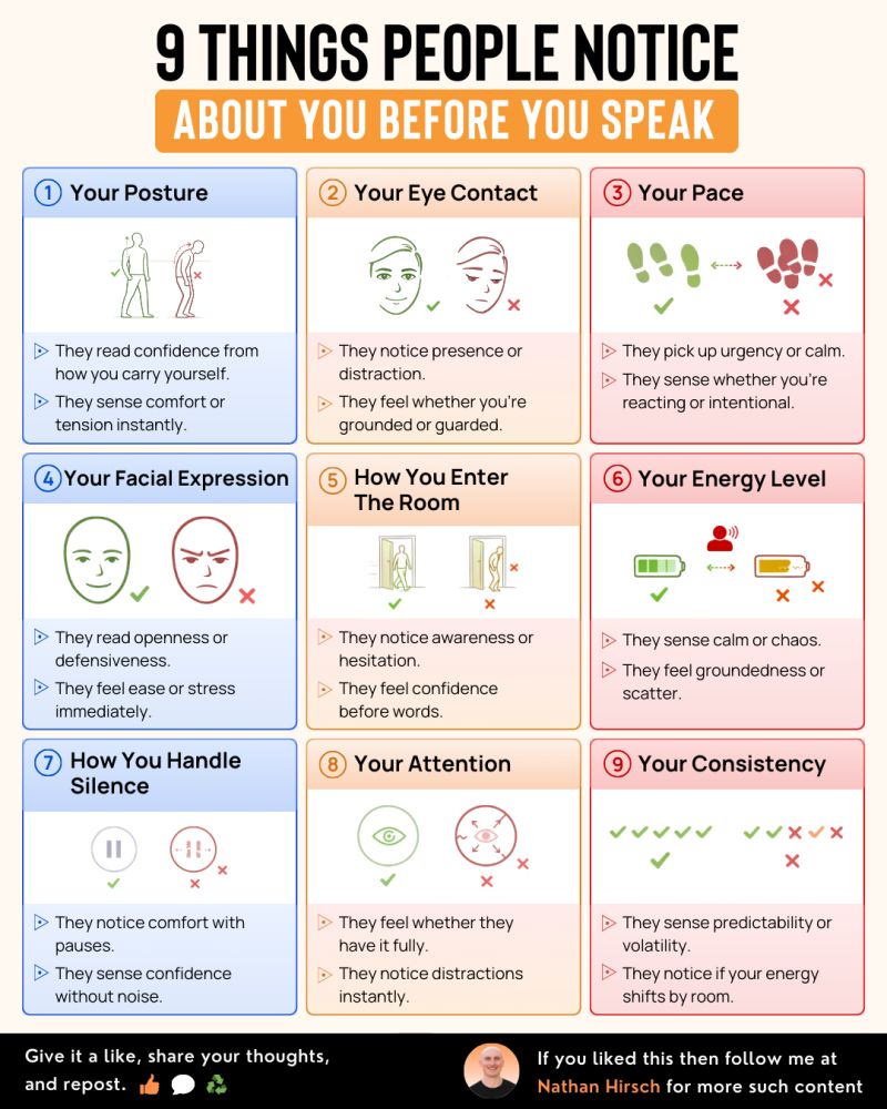 AlwaysKeepL's tweet photo. 9 things people notice about you before you speak https://t.co/UHzWabrCZx