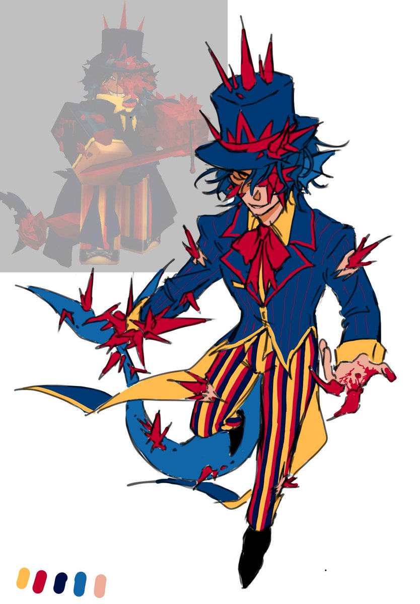 Wanted to do something other than cheering in intrams, so I decided to draw Driven! Didnt know which one to use as reference so i just did both colors of the pants, Idk if I should render them or not tho😙😙

Driven belongs to @/P0PRTART 
#floodexe