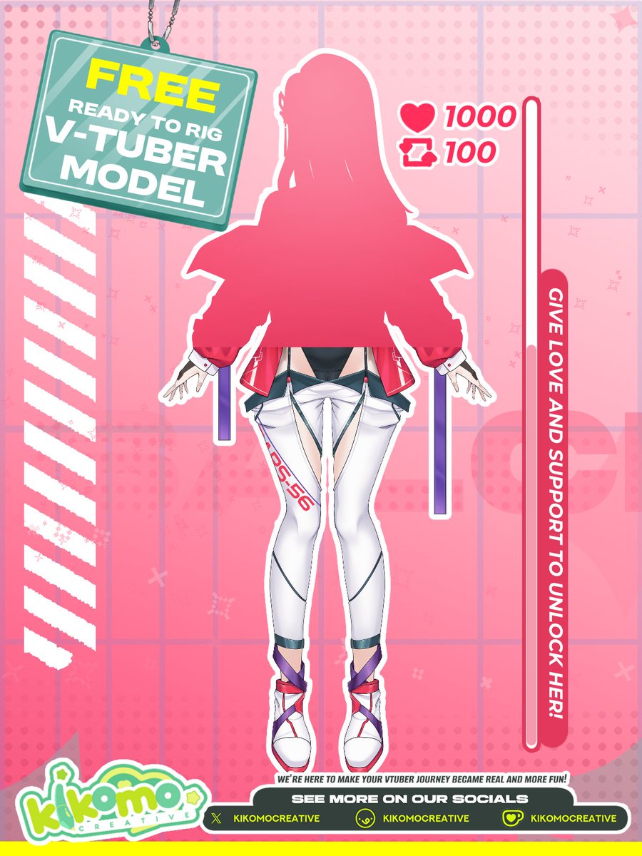 kikomocreative's tweet photo. We Officially reach one of the goals!!

HELP US TO GET THE NEXT ONE ! LESS GOO
Tell Everyone so we can make her break free!

#Vtubers #VtuberUprising #Live2D https://t.co/DGz6QMNrPE