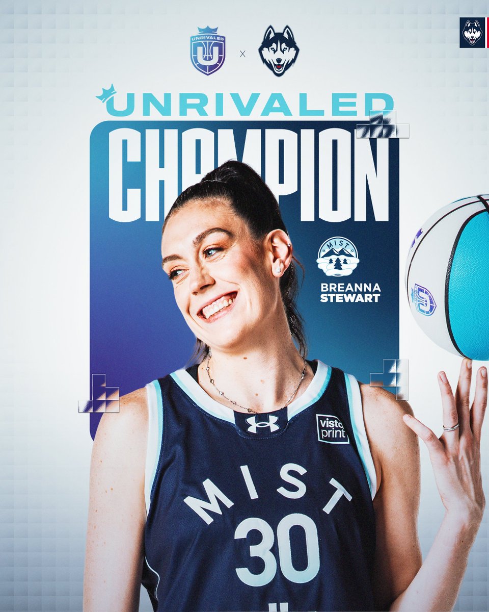 all she does is WIN 🏆

Stewie and the Mist are the 2026 Unrivaled Champions!