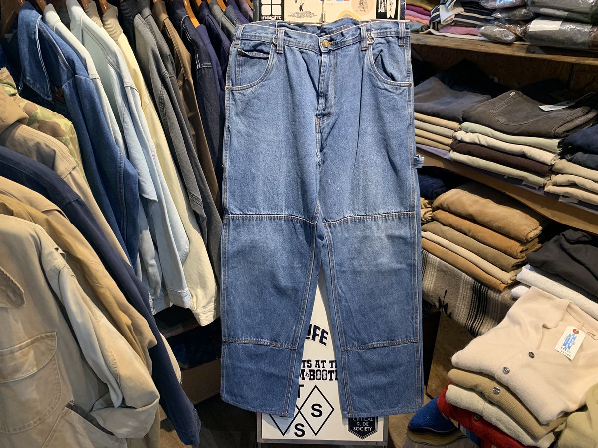 outsidekawasaki's tweet photo. USED FIVE BROTHER
Denim Painter Pants
-Double Knee-
Size W38 L34
W36 L32ぐらい
Price ¥8690 Taxin
#アウトサイド川崎 #川崎 #古着 #川崎古着 #神奈川古着 #川崎古着マップ #川崎アメカジ #fivebrother #ファイブブラザー #ペインターパンツ #デニムペインター #ダブルニー #デニム #アメカジ https://t.co/qpfoAXjIGl