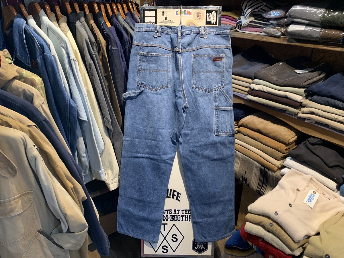 outsidekawasaki's tweet photo. USED FIVE BROTHER
Denim Painter Pants
-Double Knee-
Size W38 L34
W36 L32ぐらい
Price ¥8690 Taxin
#アウトサイド川崎 #川崎 #古着 #川崎古着 #神奈川古着 #川崎古着マップ #川崎アメカジ #fivebrother #ファイブブラザー #ペインターパンツ #デニムペインター #ダブルニー #デニム #アメカジ https://t.co/qpfoAXjIGl