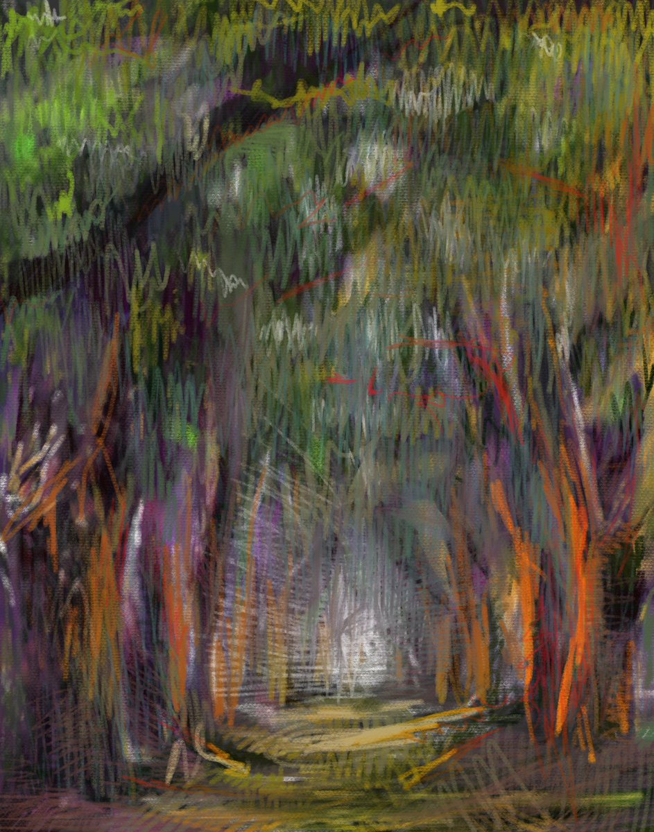Avenue of the Oaks
Digital painting on <a href="/Procreate/">Procreate</a> 🎨
