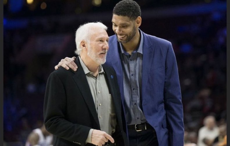 “In 19 years Tim was never once late to a practice, team meal, workout, meeting, or bus. That’s a standard of discipline and reliability you tend to take for granted” - Gregg Popovich