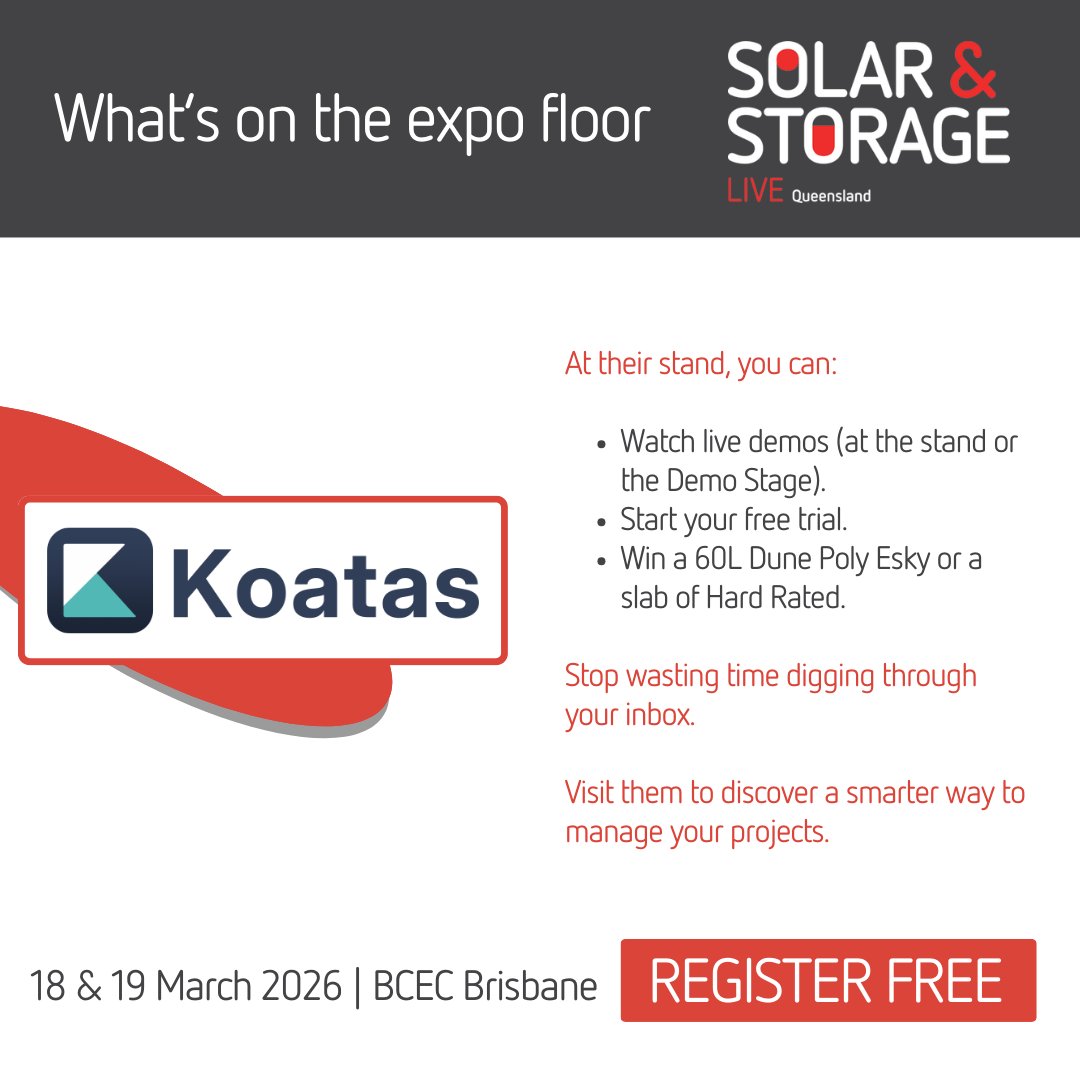 Solar & Storage Live Queensland tweet media