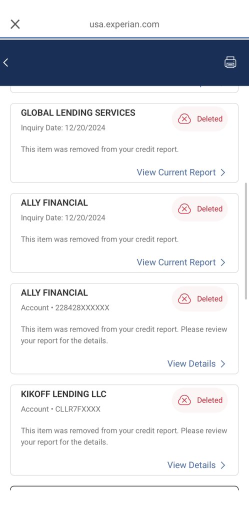 theprettylibra's tweet photo. same day removal , dm me 🥊 
#credit #removal #disputes #experian https://t.co/D3TGeNY5yU
