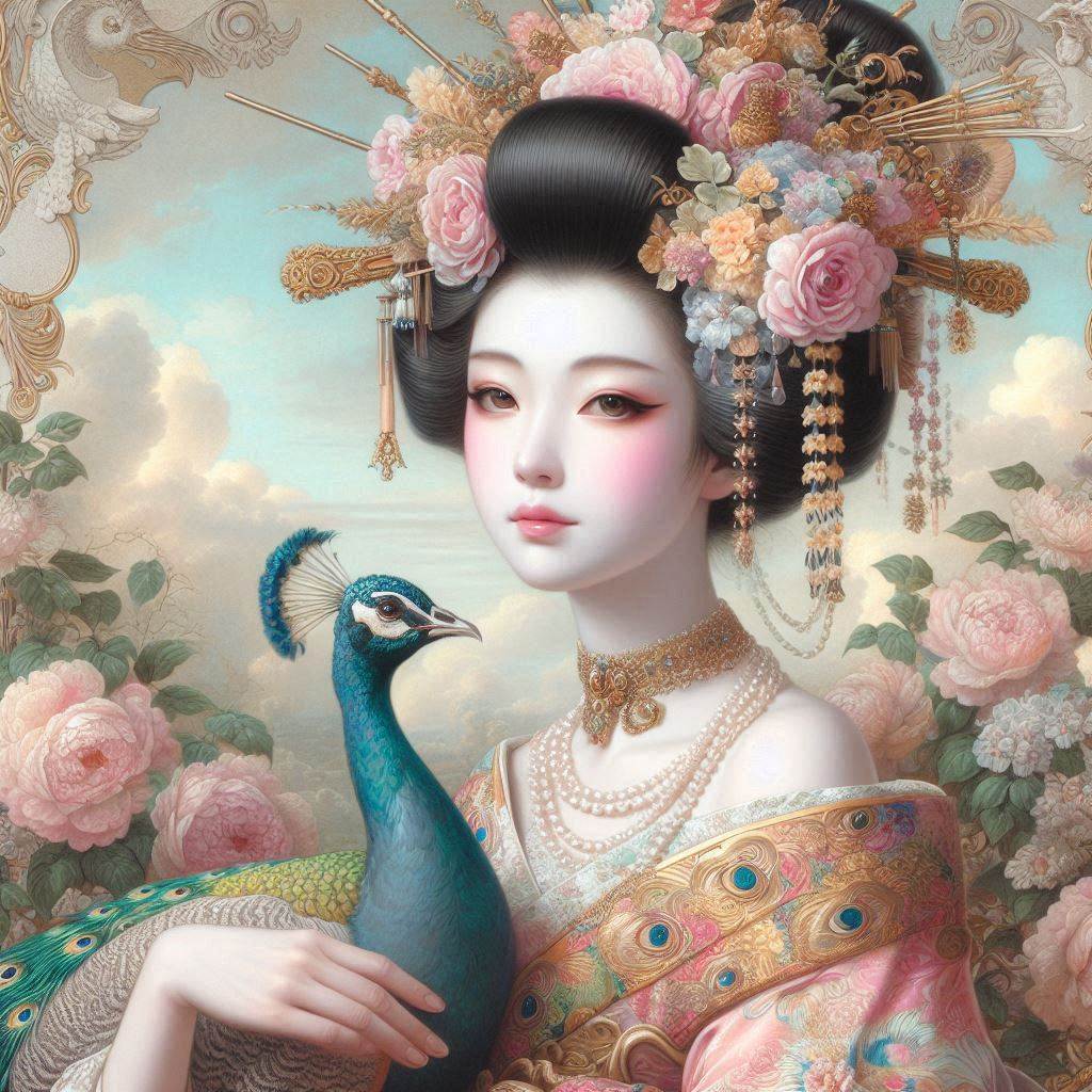Heartwords3's tweet photo. QT with your Peacock Art 🦚 https://t.co/R7Pib8y5fH