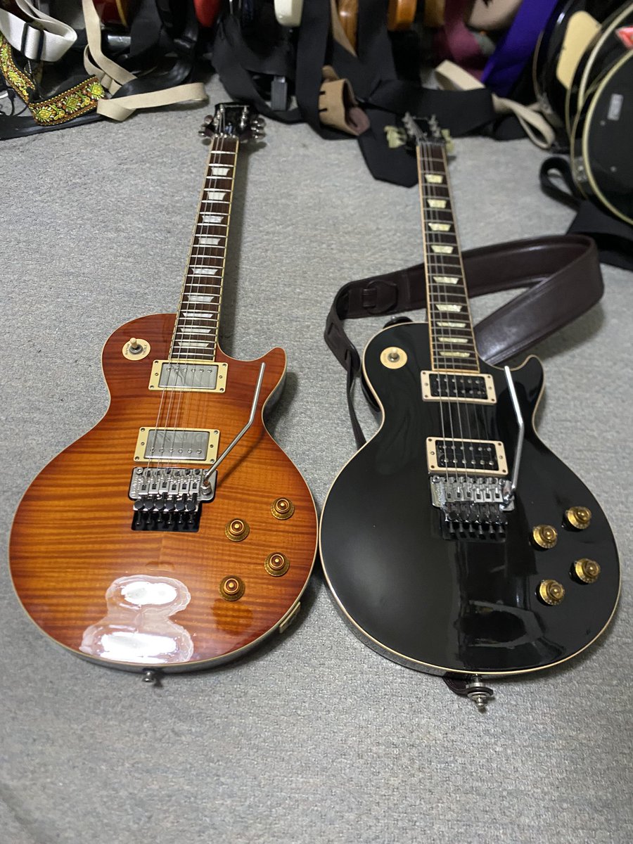 やっぱフロイドローズが着いているレスポール大好きだなぁ