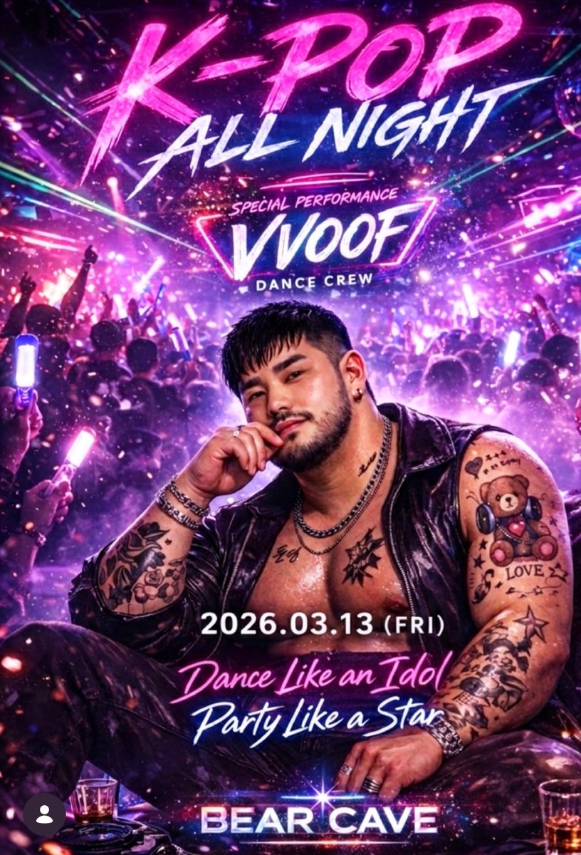 __dororoad's tweet photo. K-POP ALL NIGHT
3월 13일 금요일 베어케이브에서 공연합니다
많이 와주세요❣️ https://t.co/YXzpppQ0fg