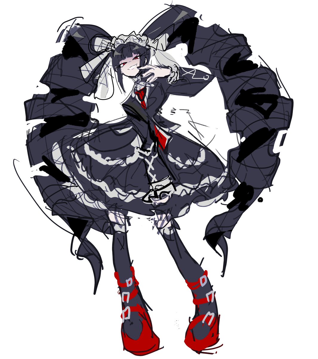 amongusfartvore's tweet photo. celeste ludenburg doodle on call while jacket streams V3 https://t.co/hspjSTNFm1