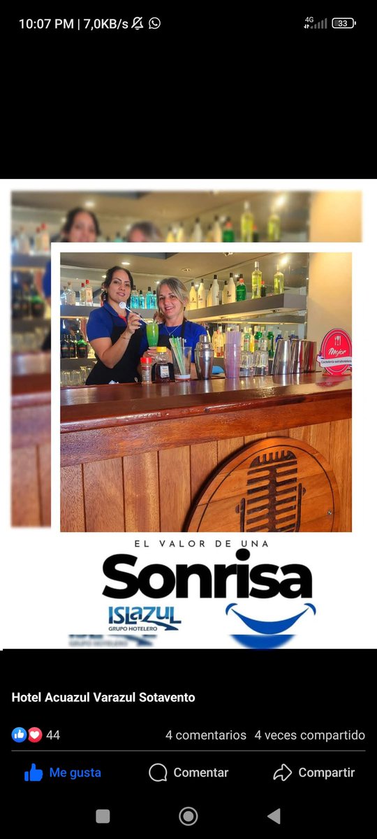 En el Hotel Acuazul, cada detalle cuenta, pero lo que realmente marca la diferencia es la calidez con la que te recibimos. Una sonrisa sincera detrás de la barra, un cóctel preparado con cariño y la dedicación del equipo hacen que cada momento sea inolvidable
#ElValorDeUnaSonrisa