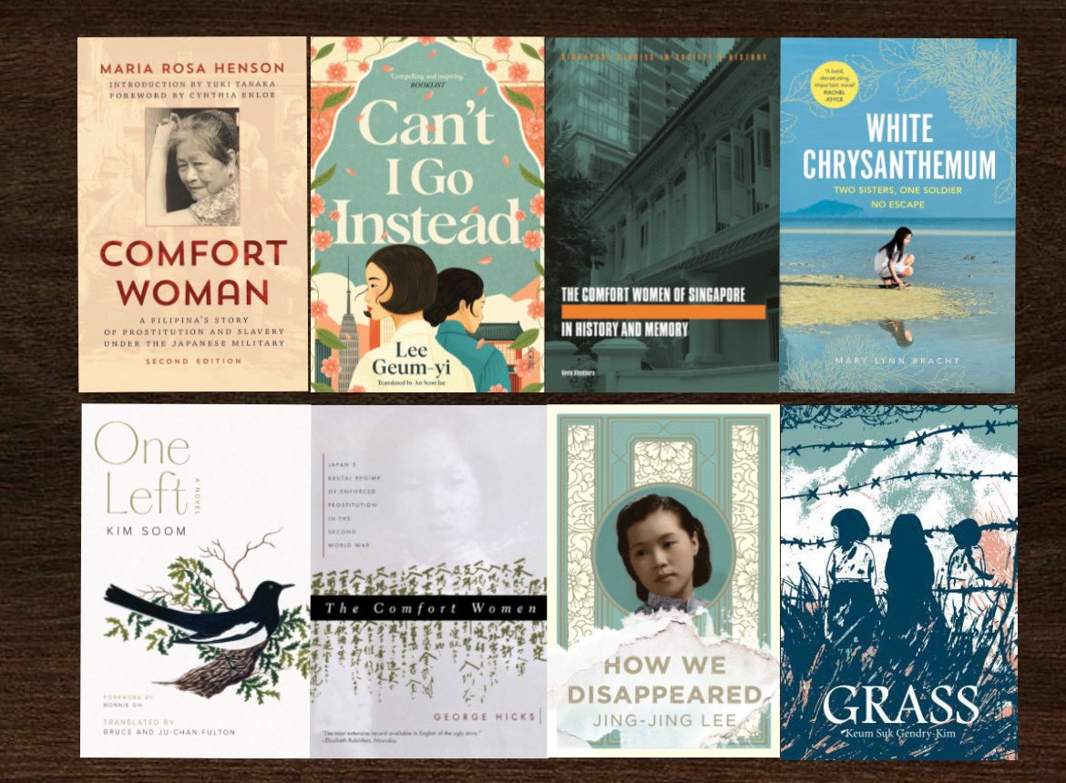 in honor of women’s history month, i wish to remember and pay respects to the comfort women of the philippines, korea, china, singapore, and those from other japanese occupied countries. here are books that touch on these topics that are fiction, non-fiction, and memoirs.
