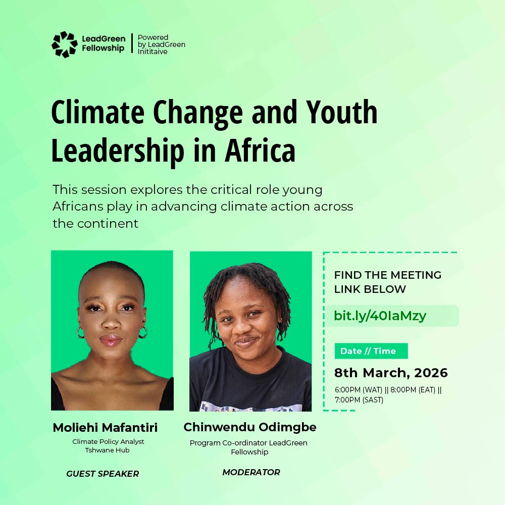 LeadGreen Fellowship tweet media