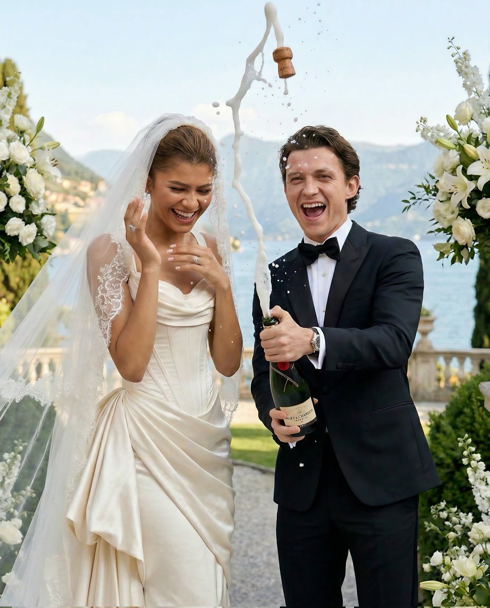 Wishing a lifetime of love, laughter, and happily ever after 💍✨

Tom Holland &amp; Zendaya.