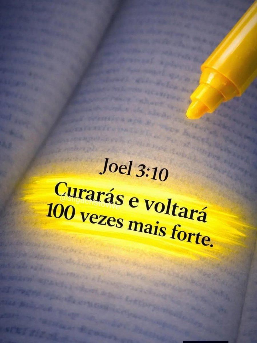 Amém, amém, eu creio e recebo em nome de Jesus, Glória a Deus, Louvado seja Deus. 🙏🙏🇧🇷
