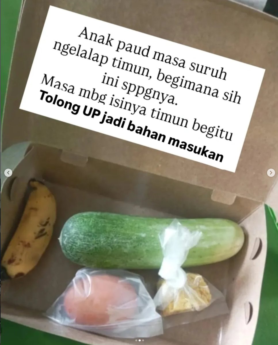 Bayangin!
Anak PAUD suruh ngelalap timun, iya timun utuh.

Cinangka, Bojongsari, Depok

📽️infodepok_id