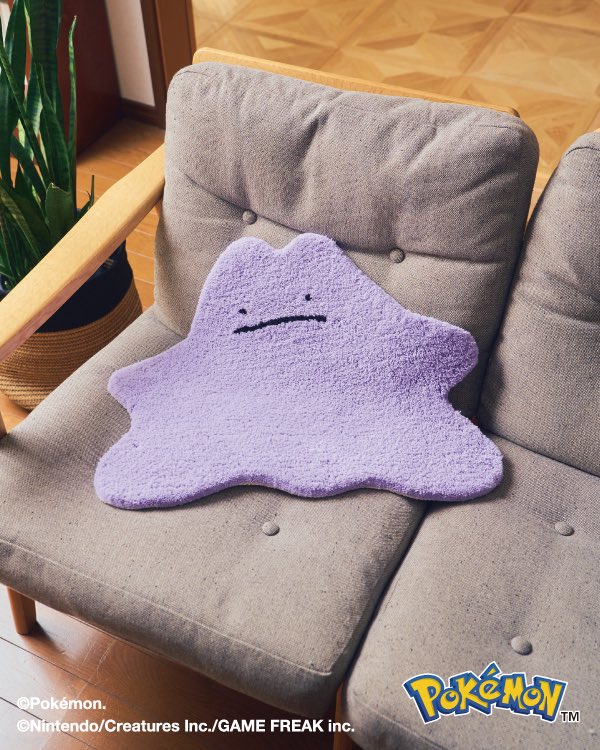 メタモンデザインのラグマット MIYOSHI RUG Pokémon COLLECTIONは