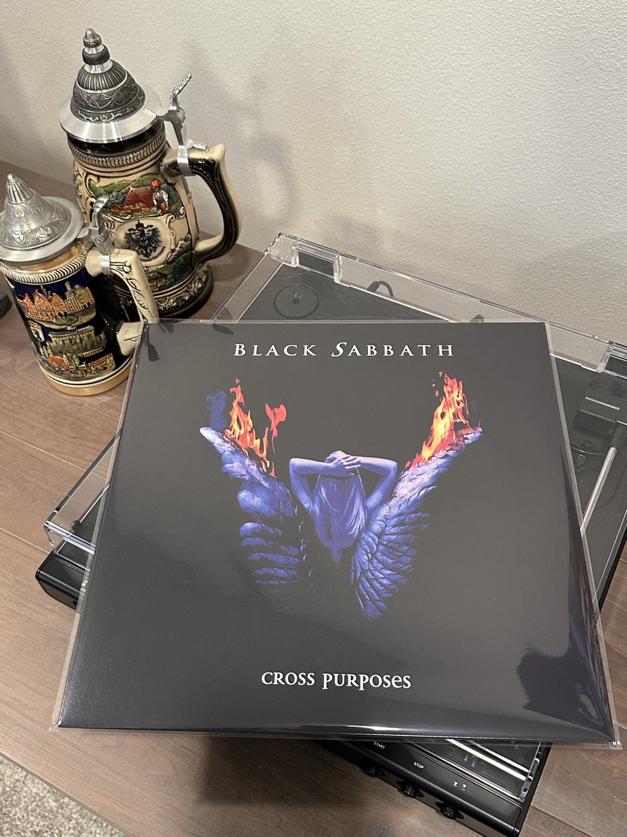 drrckbr's tweet image. “Across the desert of the burning dark
Darkness which illuminates you”

Black Sabbath - Cross Purposes
🇬🇧
1994 (2024)

#BlackSabbath #vinylmusic #legendarymetal