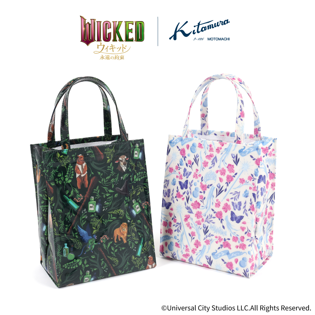 【新品】ウィキッド　キタムラ　コラボ　エルファバ　バッグ ✧₊🦋 WICKED｜Kitamura 🧹₊✧ 【3/6(金)10:00発売】 エルファバと
