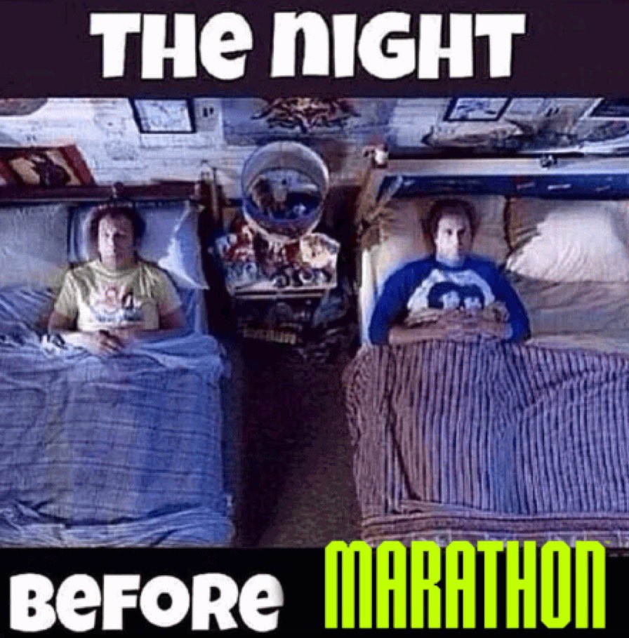 One more sleep before the #MarathonTakeover