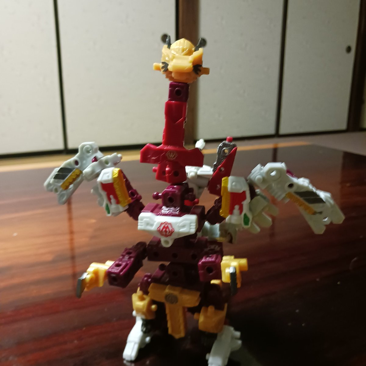 GAIANAIT's tweet photo. ムゲンバインムソウ、スペシャルを全部使って、ドラゴンを作って見ました
#ムゲンバインムソウ https://t.co/m9Ws5rtpwJ