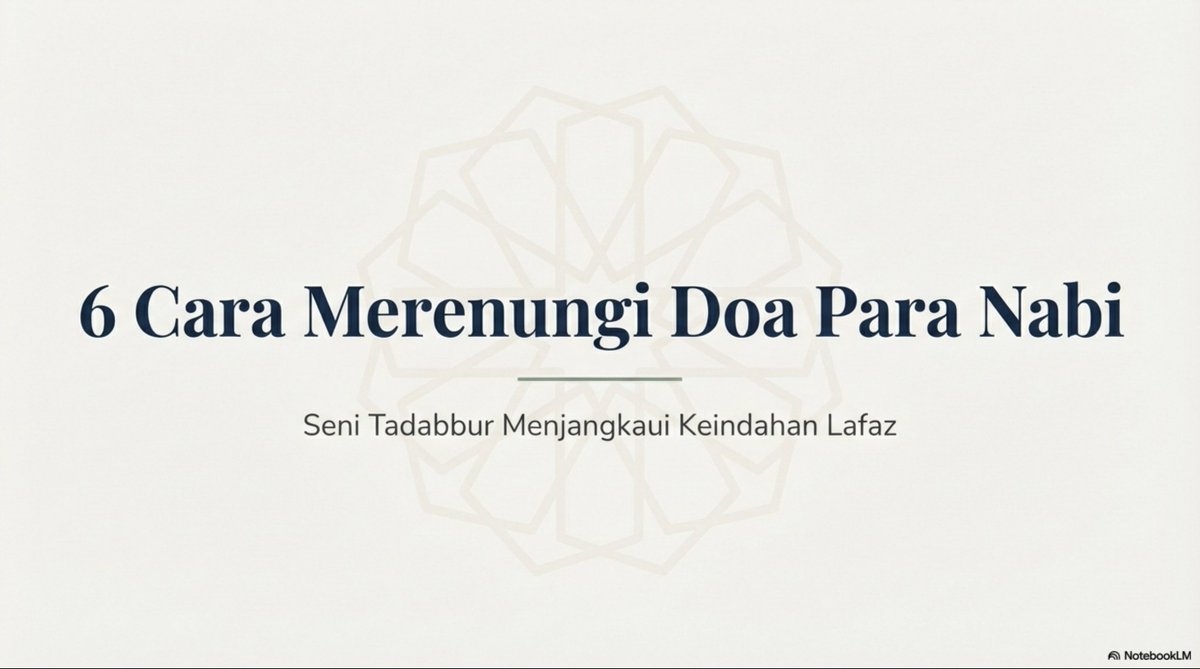 fakhrifadzli's tweet photo. Keindahan Doa Para Nabi Dalam al-Quran &amp; Cara Merenunginya

Bila kita baca al-Quran sepanjang Ramadan ini, kita akan sering jumpa doa-doa para Anbiya' yang Allah SWT rakamkan buat kita.

Selalunya untuk menghayati doa-doa ini, kita akan berikan perhatian kepada lafaz-lafaznya. https://t.co/3xbwqV3lDi
