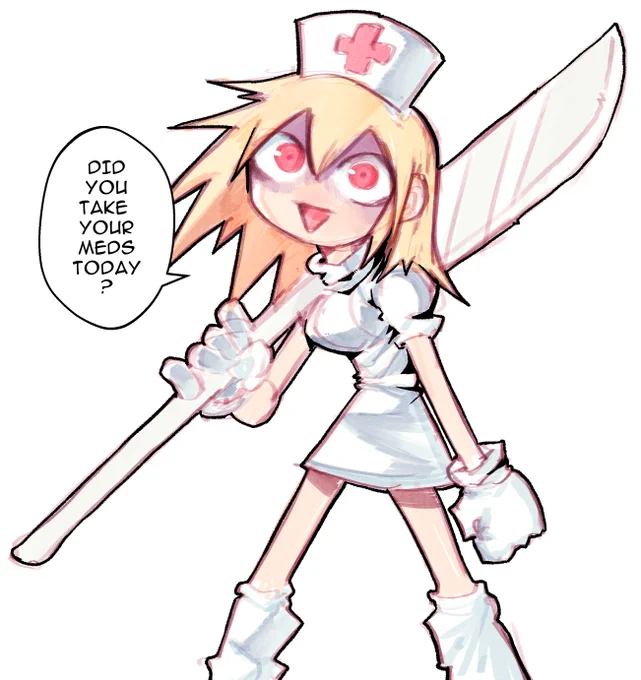 Nurse OC doodle 