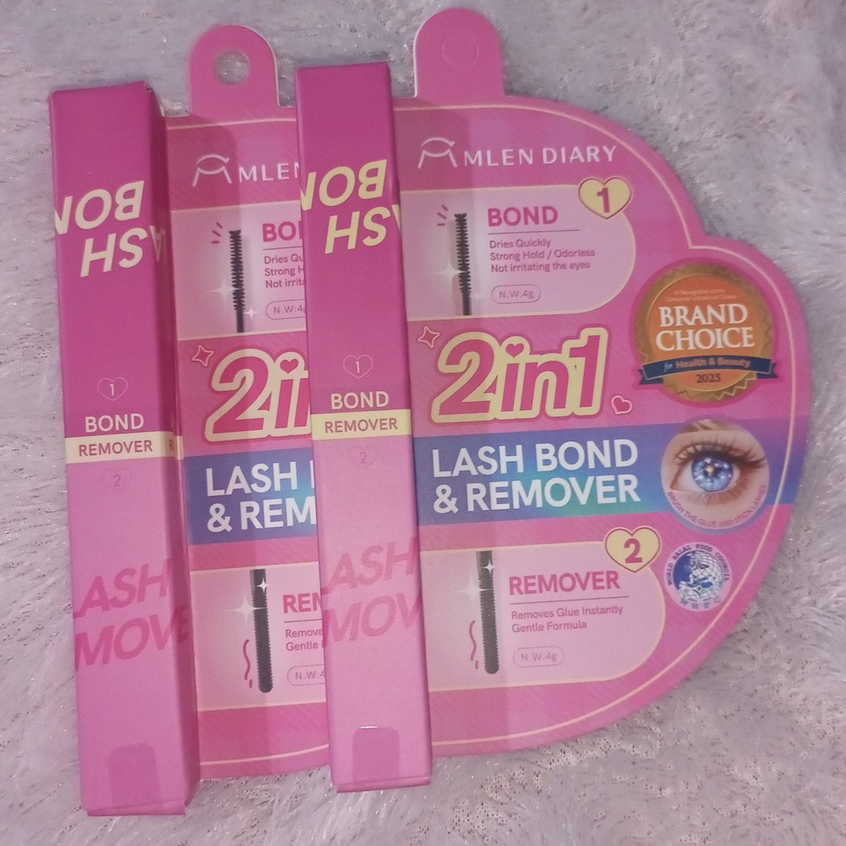 FairyFeminin's tweet photo. WTS MLEN DIARY LASH BOND &amp; REMOVER 60K/EA INC ALL https://t.co/f8BPhNK0YM