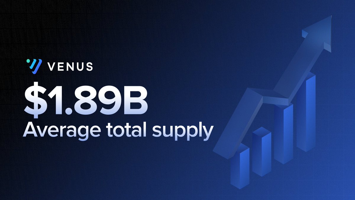 当所有人都在关注 Flux 时，Venus Core 在二月份默默实现了平均 $1.89B 的总供应量。

这就是一切的基石。 🏛️

🔗 venus.io