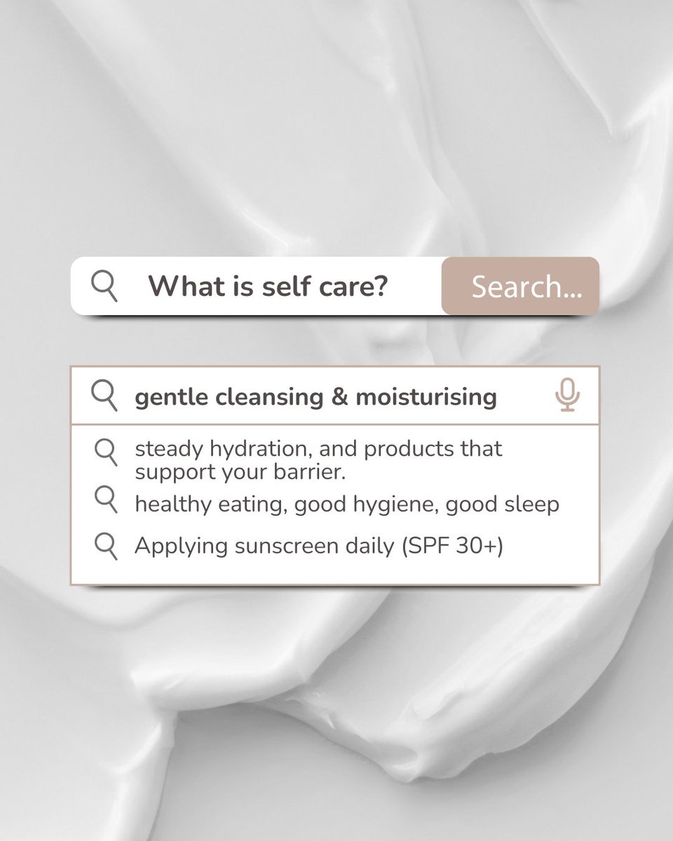 If you searched “What is self-care?” 

It’s gentle cleansing.
It’s steady hydration.
It’s protecting your skin daily.
It’s the small habits that support your barrier and your wellbeing.

Simple steps. Real care.

#SelfCare #CleanSkincare #VeganBeauty #HealthySkin