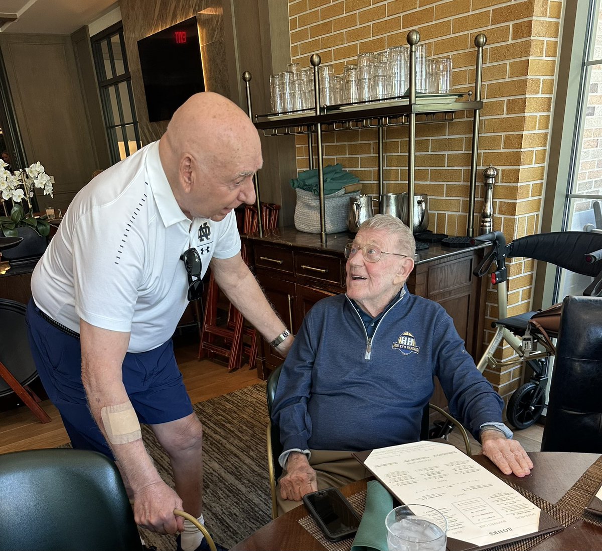 DickieV's tweet image. RIP - COACH HOLTZ- will be missed but NEVER EVER forgotten!