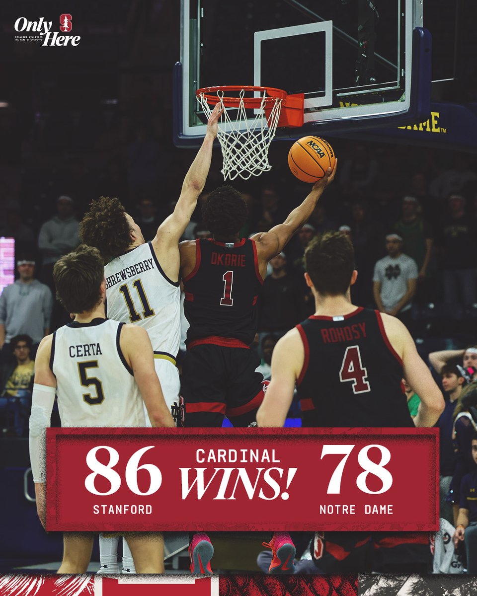 Stanford Men's Basketball tweet media