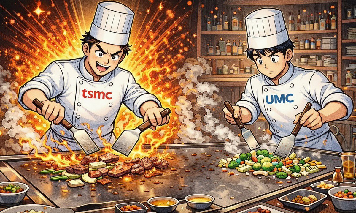 semivision_tw's tweet image. With #TSMC running at full capacity, the industry is once again searching for additional manufacturing partners. That search is naturally leading many companies to #UMC. As demand for semiconductors expands across AI, automotive, and industrial markets, UMC is emerging as a