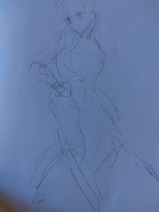 歩法やステップというところまで踏み込むと、
絵として描く以前の話も入ってくるわけだが、

真っ向から向き合う時期が来た気がするな。
待っていたよこの時を🔥 