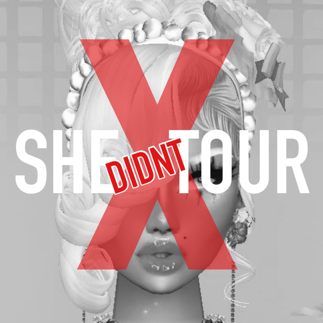 JDRHub's tweet photo. #SHEdidntTOUR 
shetour friday. https://t.co/FDLIL7pMeL
