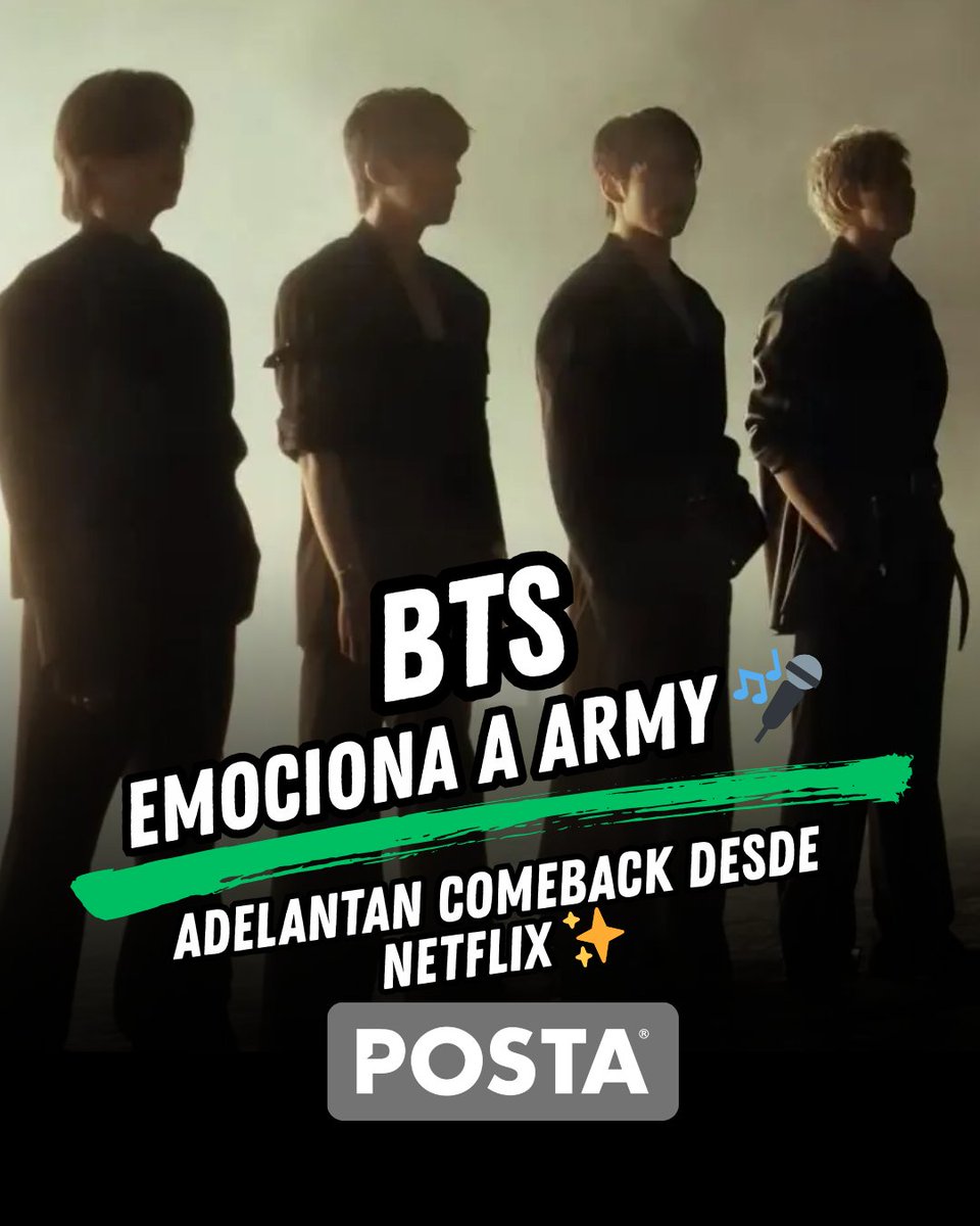 Los integrantes de BTS prometen un emotivo regreso a los escenarios para celebrar el estreno de su nuevo álbum "ARIRANG" desde Seúl
posta.com.mx/entretenimient…