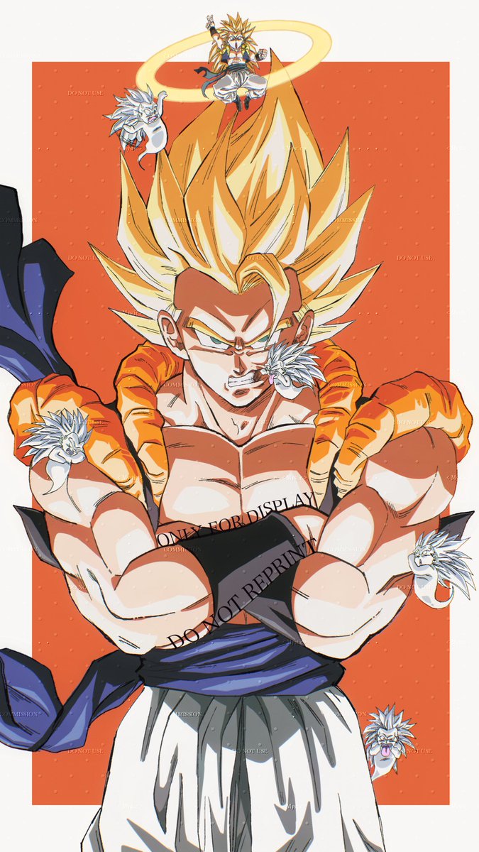 最强的融合
生日快乐🥐🎂🎉
#Gogeta