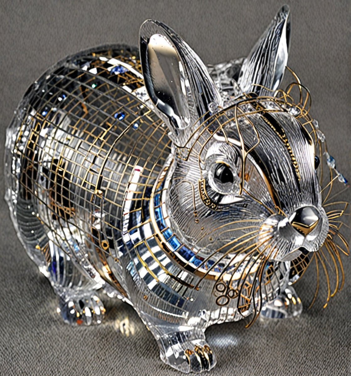 メカウサギ #AIart #ウサギ